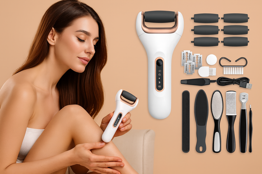 Rechargeable Callus Remover – Spa-Grade Foot Renewal