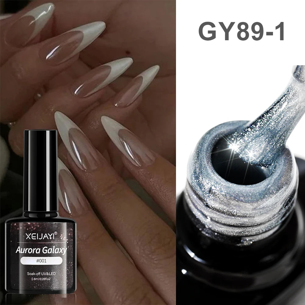 15ml Aurora Mermaid Sparkly Nail Gel