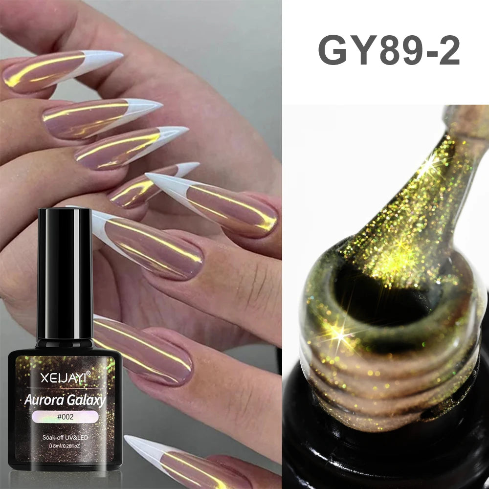 15ml Aurora Mermaid Sparkly Nail Gel