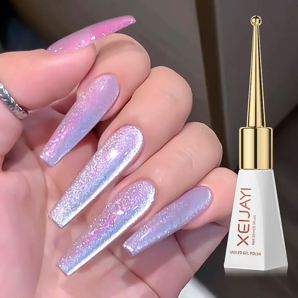 15ml Aurora Mermaid Sparkly Nail Gel
