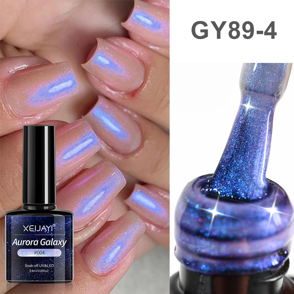15ml Aurora Mermaid Sparkly Nail Gel