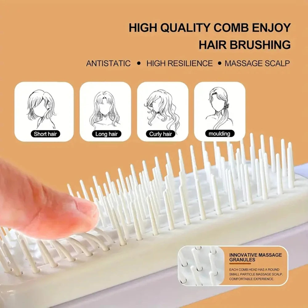 Self-Cleaning Scalp Massage Comb