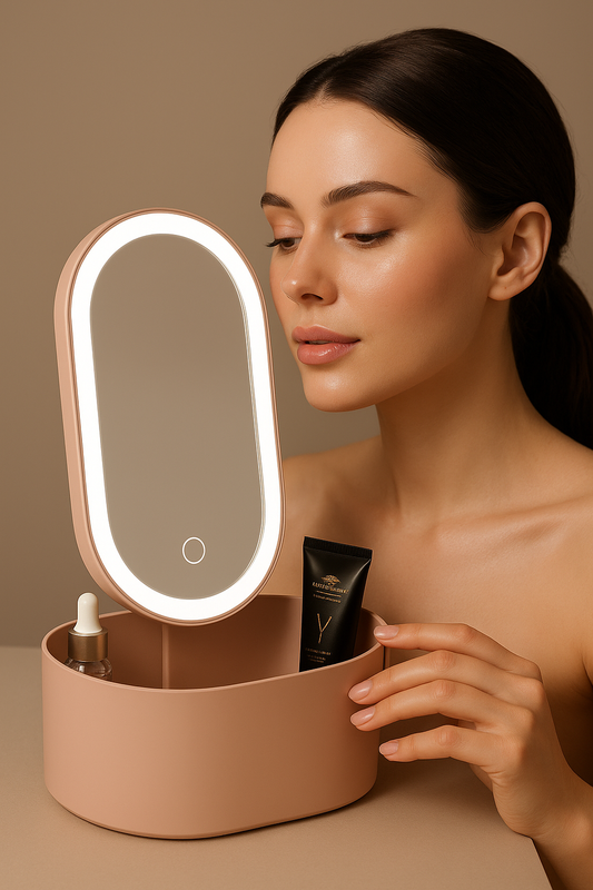 Makeup Organiser Box with LED Light