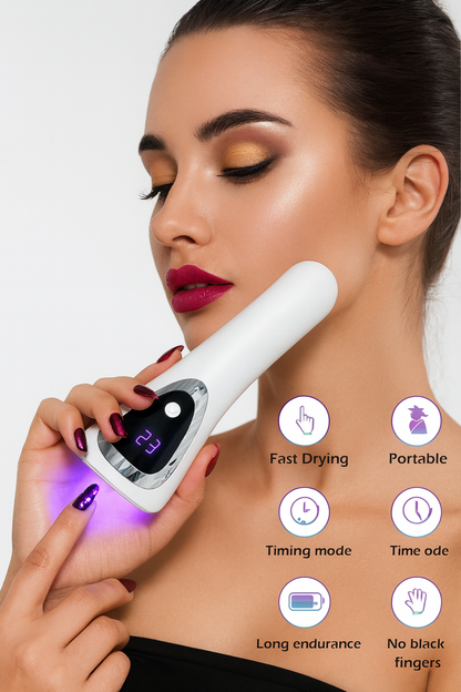18W Rechargeable LED Gel Nail Lamp – Fast, Portable Manicure Curing Tool
