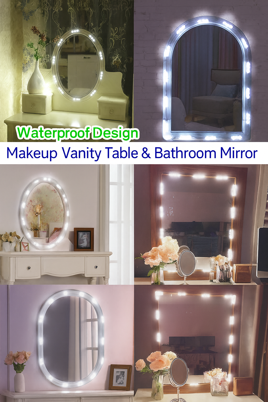 4L Mini Makeup Fridge with LED Light