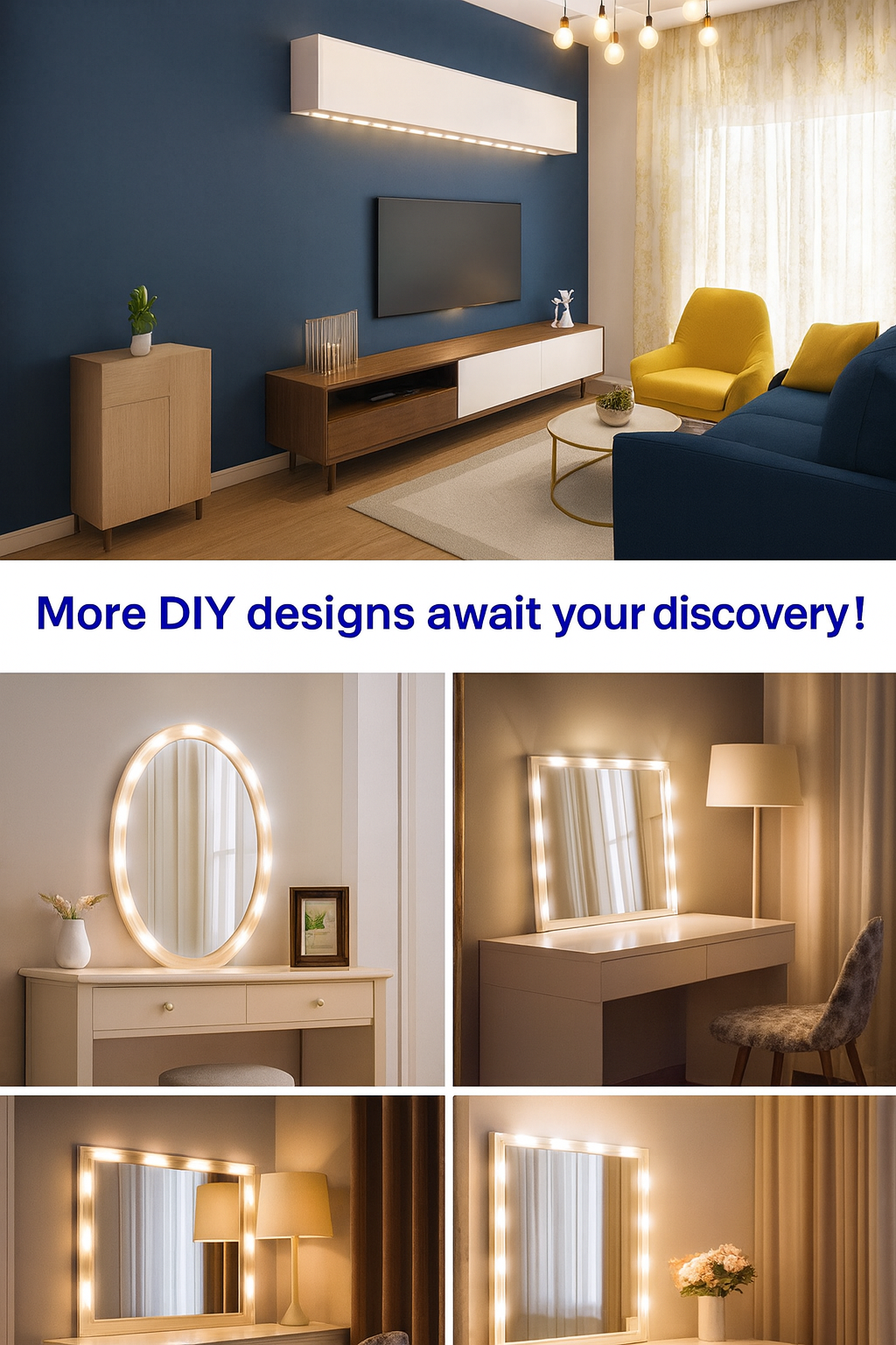 4L Mini Makeup Fridge with LED Light