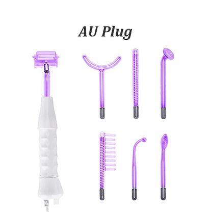 7 in 1 High Frequency Electrotherapy Wand Glass