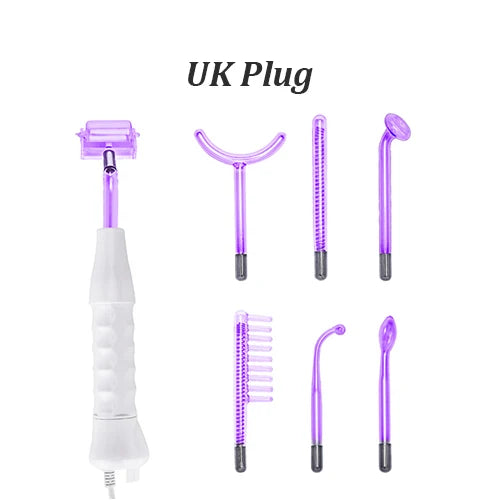 7 in 1 High Frequency Electrotherapy Wand Glass
