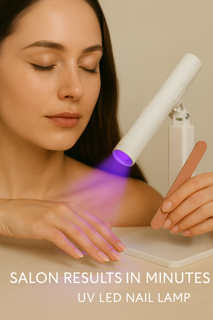 Get salon-style gel nails at home — fast, safe, and easy.