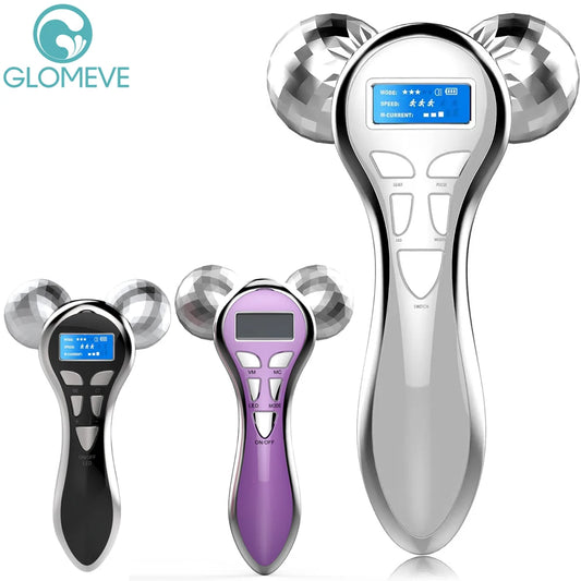 4D EMS Face Massager Roller