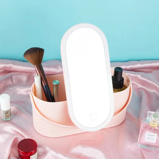 Makeup Organiser Box with LED Light