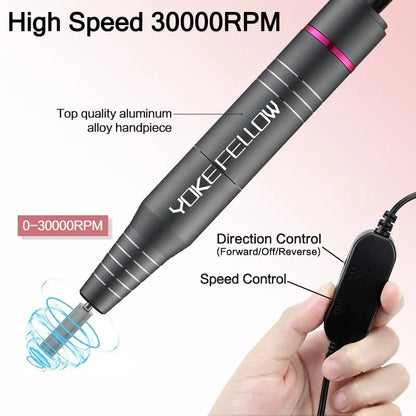 Electric Nail Drill Machine