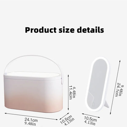 Makeup Organiser Box with LED Light