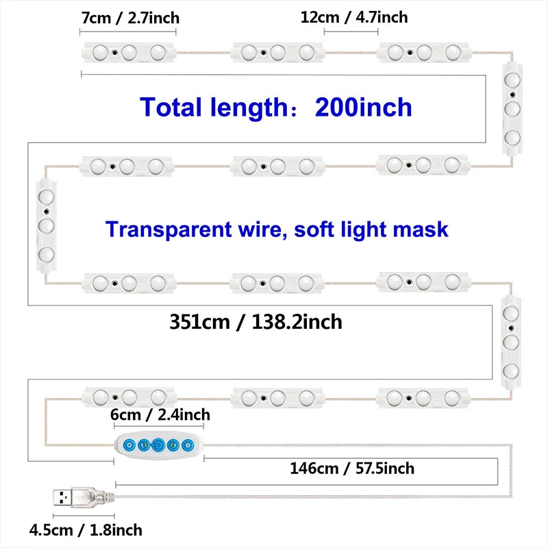 LED Makeup Mirror