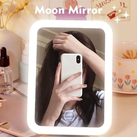 Touch Screen LED Makeup Mirror