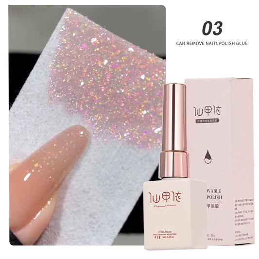 15ml Aurora Mermaid Sparkly Nail Gel