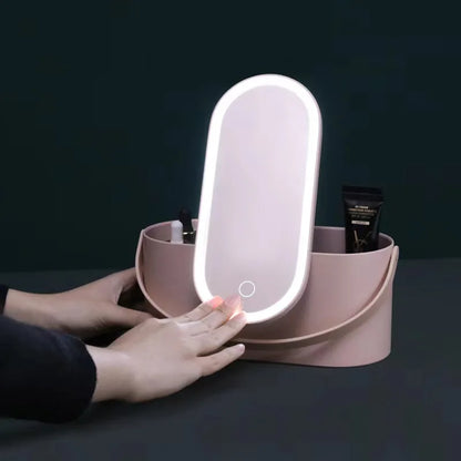 Makeup Organiser Box with LED Light