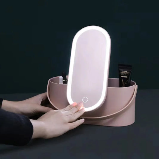 Makeup Organiser Box with LED Light