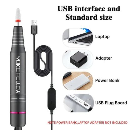 Electric Nail Drill Machine
