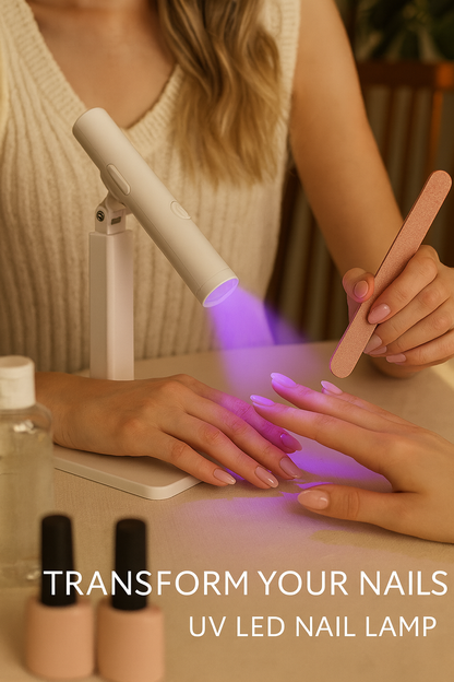 Get salon-style gel nails at home — fast, safe, and easy.